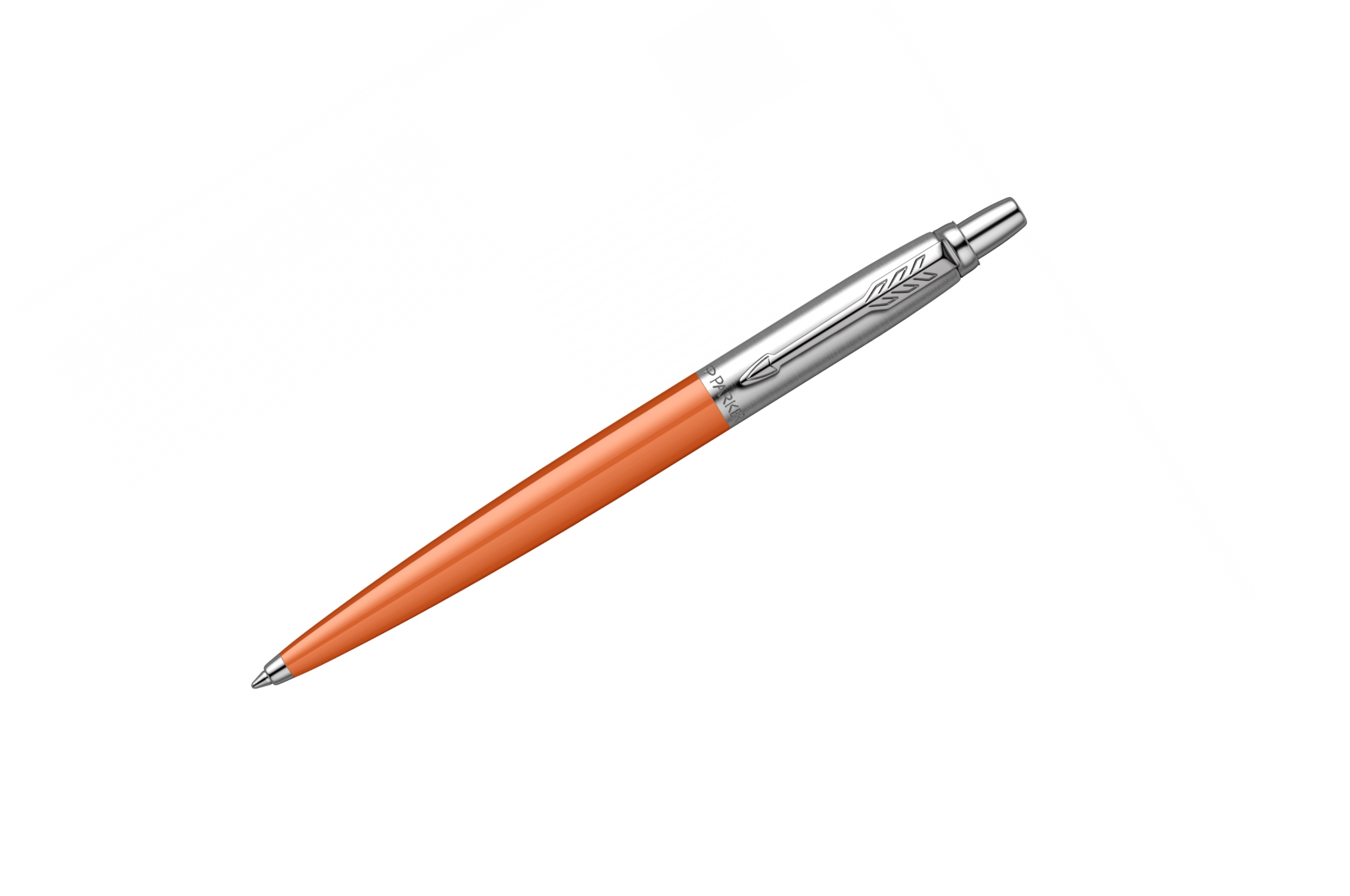 Parker Jotter Electric Ballpoint Pen Orange CT - Main Image