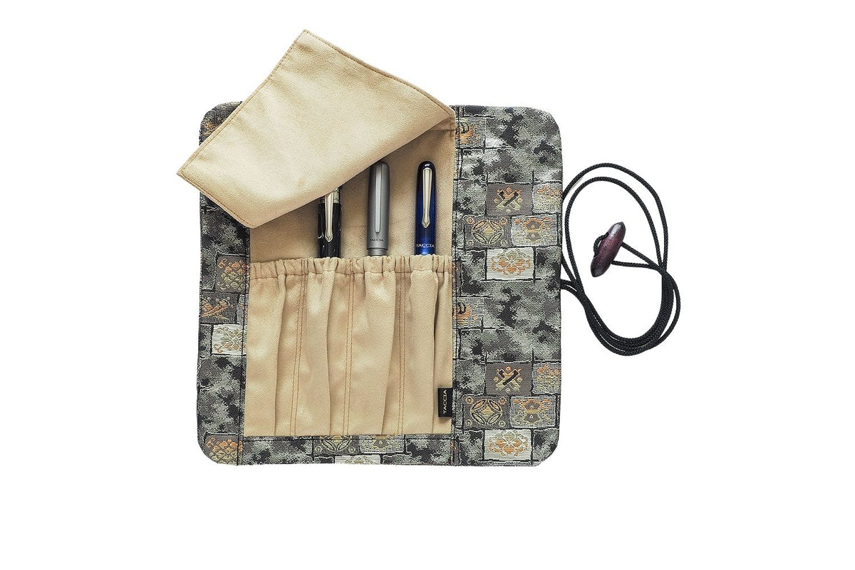 Taccia Kimono Pen Roll - 4 Slots Mosaic
