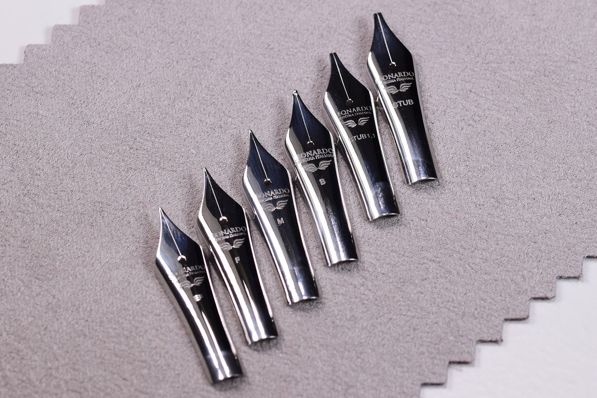 Steel Nibs for Leonardo - Momento Zero Fountain Pens | Pen Venture - Passion for Luxury