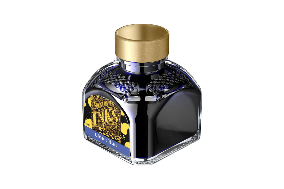 Diamine China Blue - Bottled Ink 80 ml