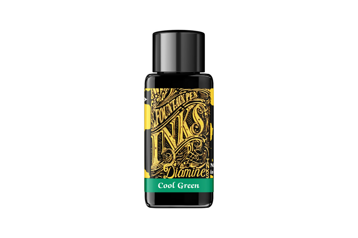 Diamine Cool Green - Bottled Ink 30 ml