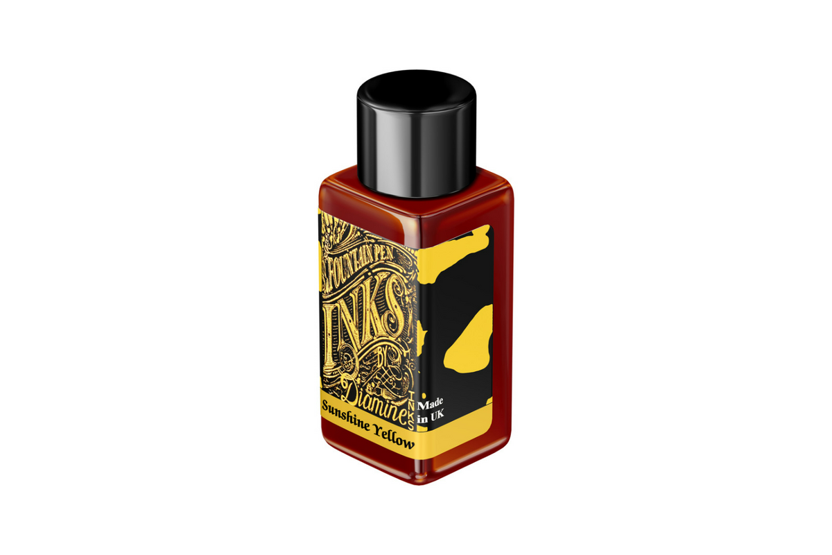 Diamine Sunshine Yellow - Bottled Ink 30 ml