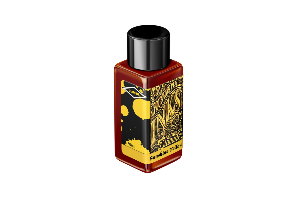 Diamine Sunshine Yellow - Bottled Ink 30 ml
