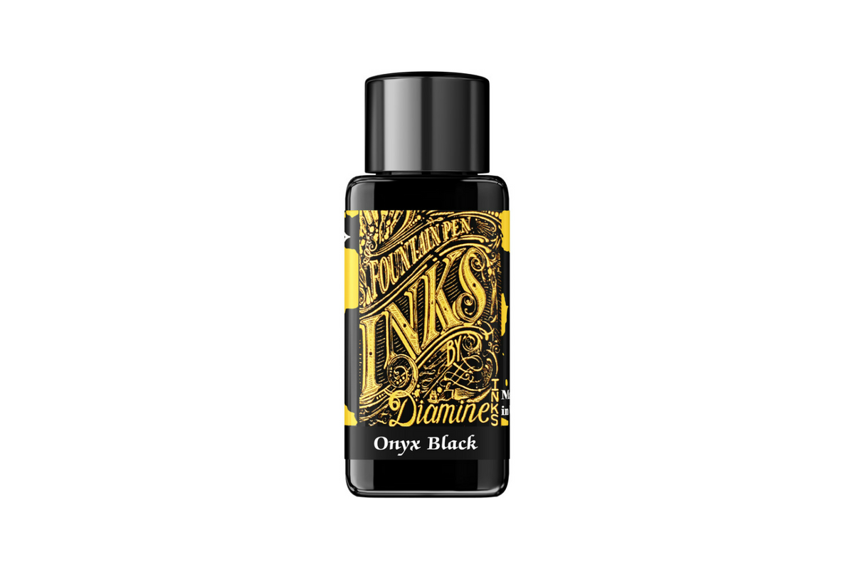 Diamine Onyx Black - Bottled Ink 30 ml