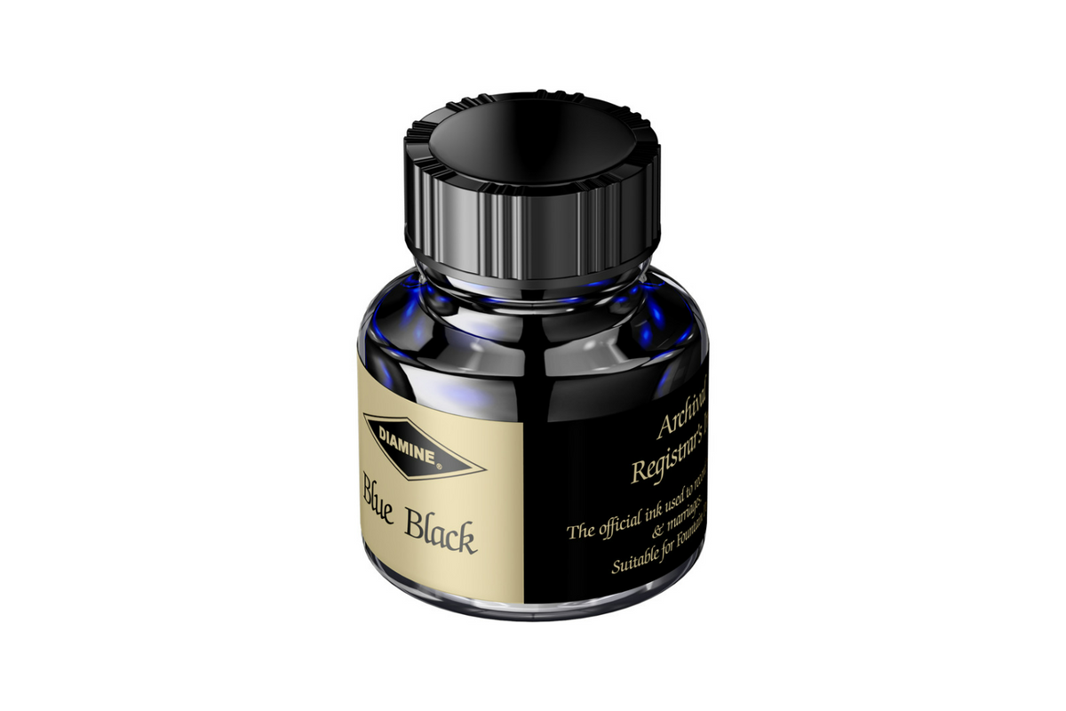 Diamine Registrars Blue Black - Bottled Ink 30 ml