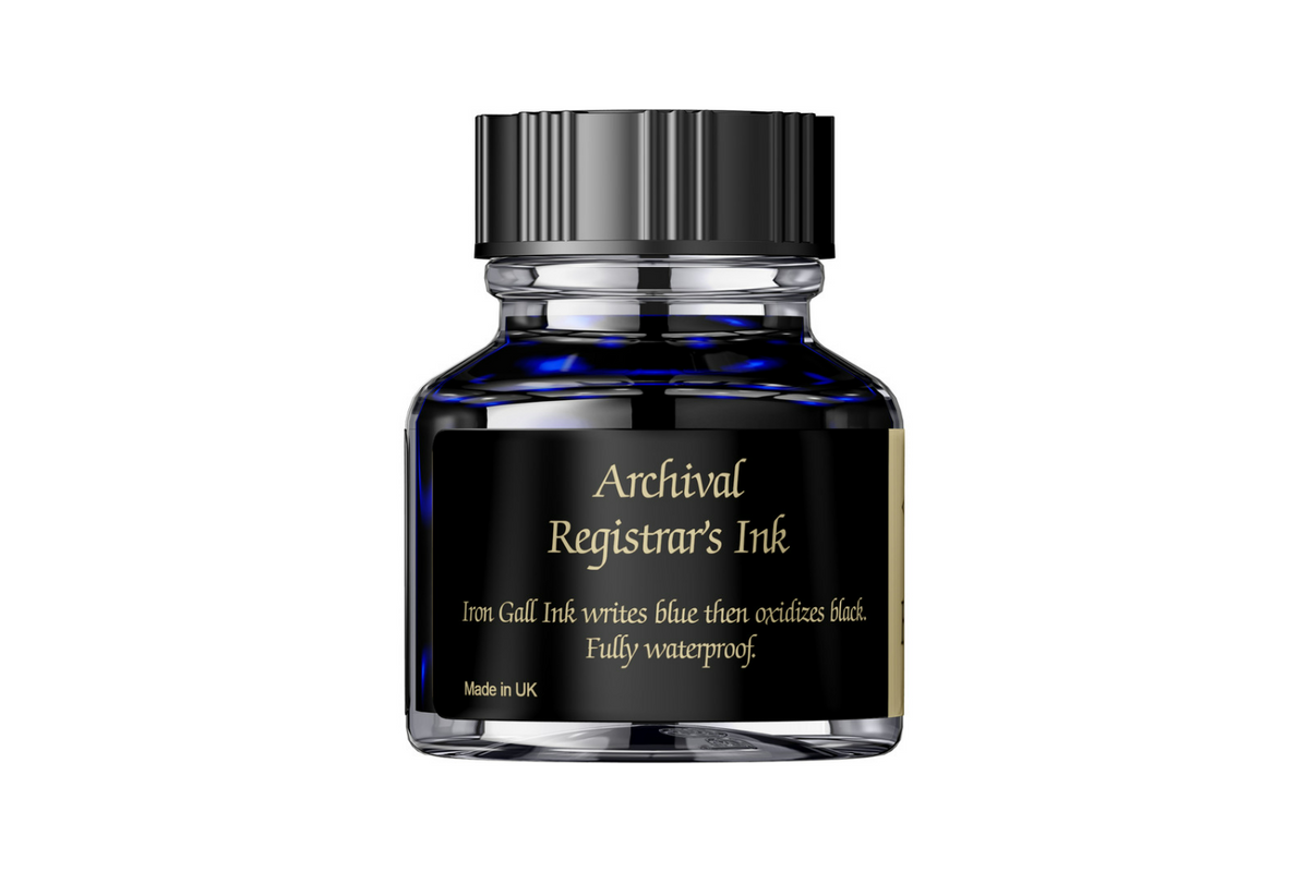 Diamine Registrars Blue Black - Bottled Ink 30 ml
