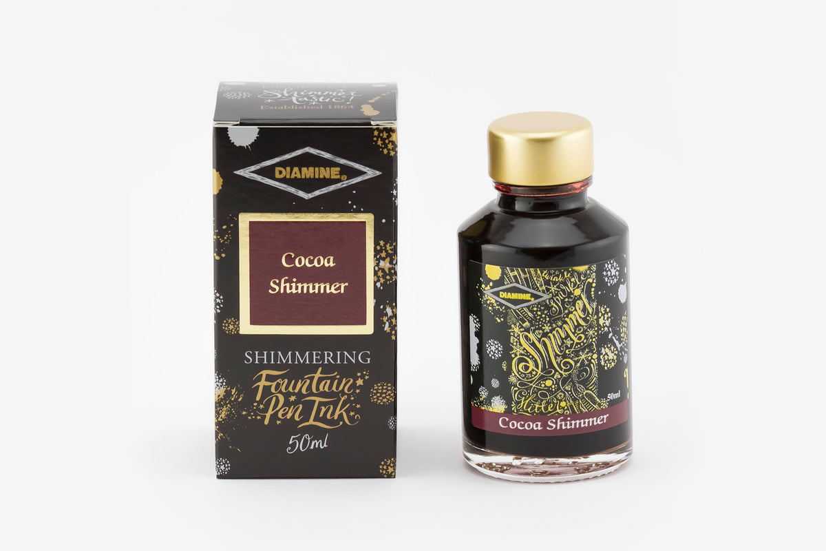 Diamine Shimmering Ink - Cocoa Shimmer 50ml