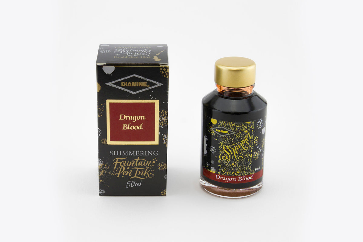 Diamine Shimmering Ink - Dragon Blood 50ml