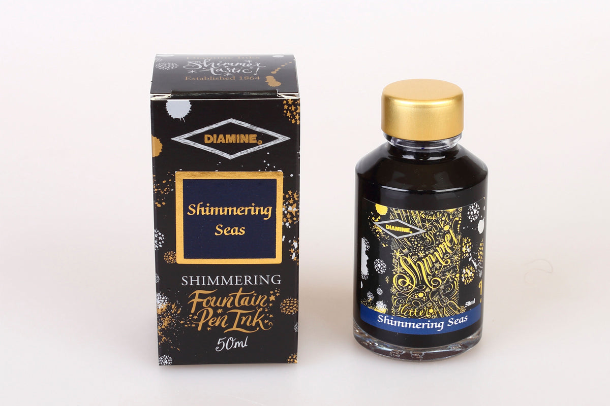 Diamine Shimmering Ink - Shimmering Seas 50ml