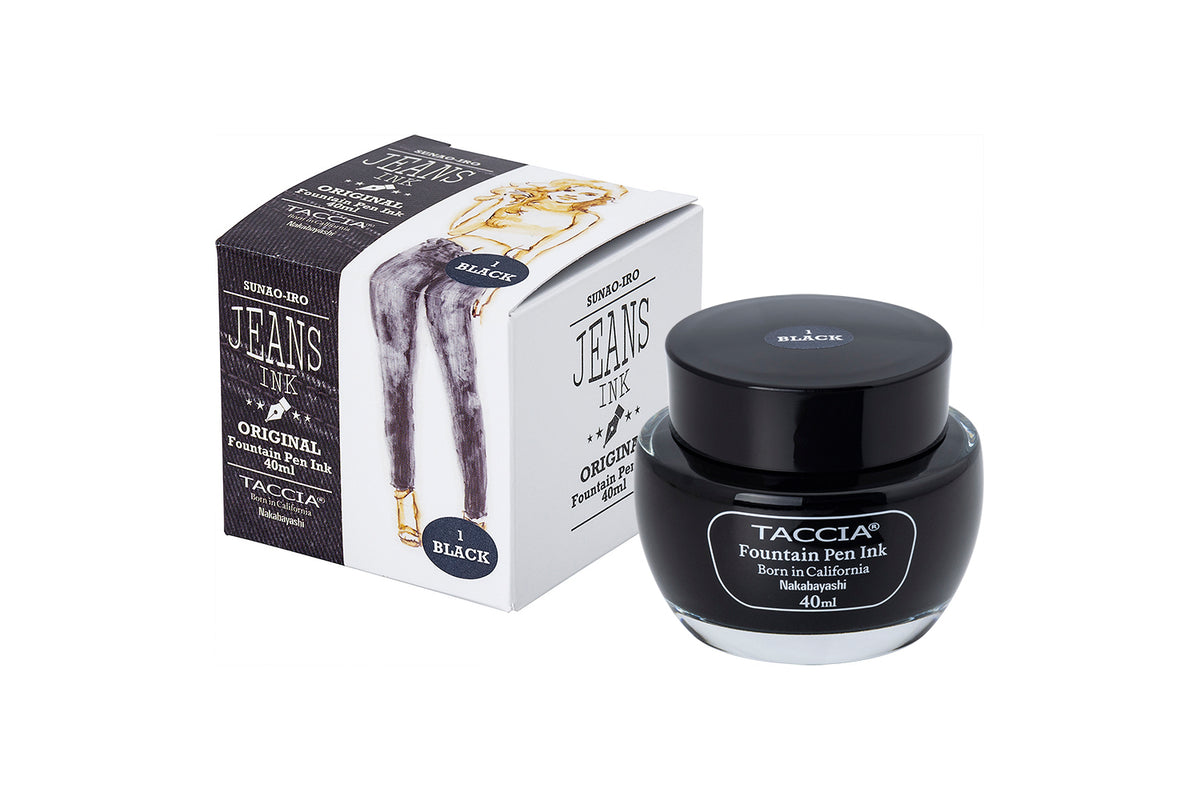 Taccia Jeans - Black - Fountain pen ink 40ml