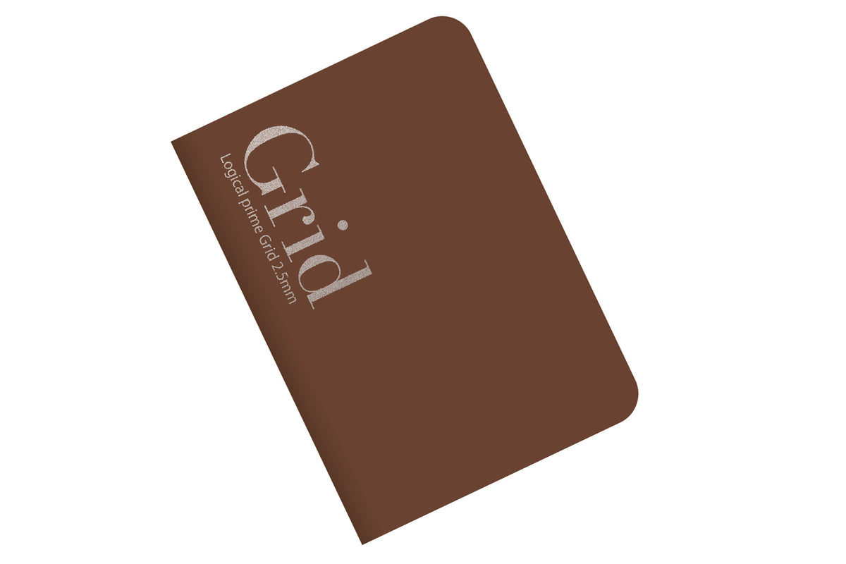 Taccia Logical Prime Grid - Brown Notebook
