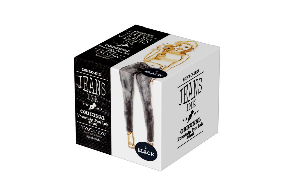 Taccia Jeans - Black - Fountain pen ink 40ml