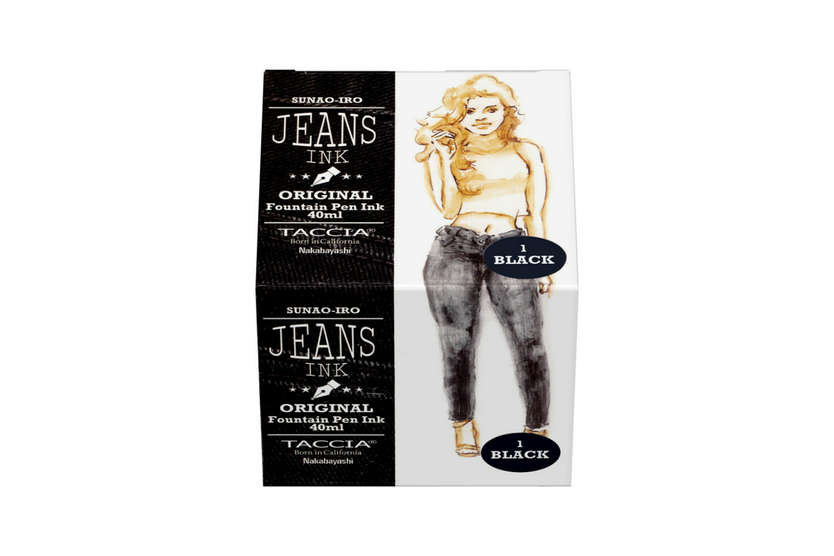 Taccia Jeans - Black - Fountain pen ink 40ml