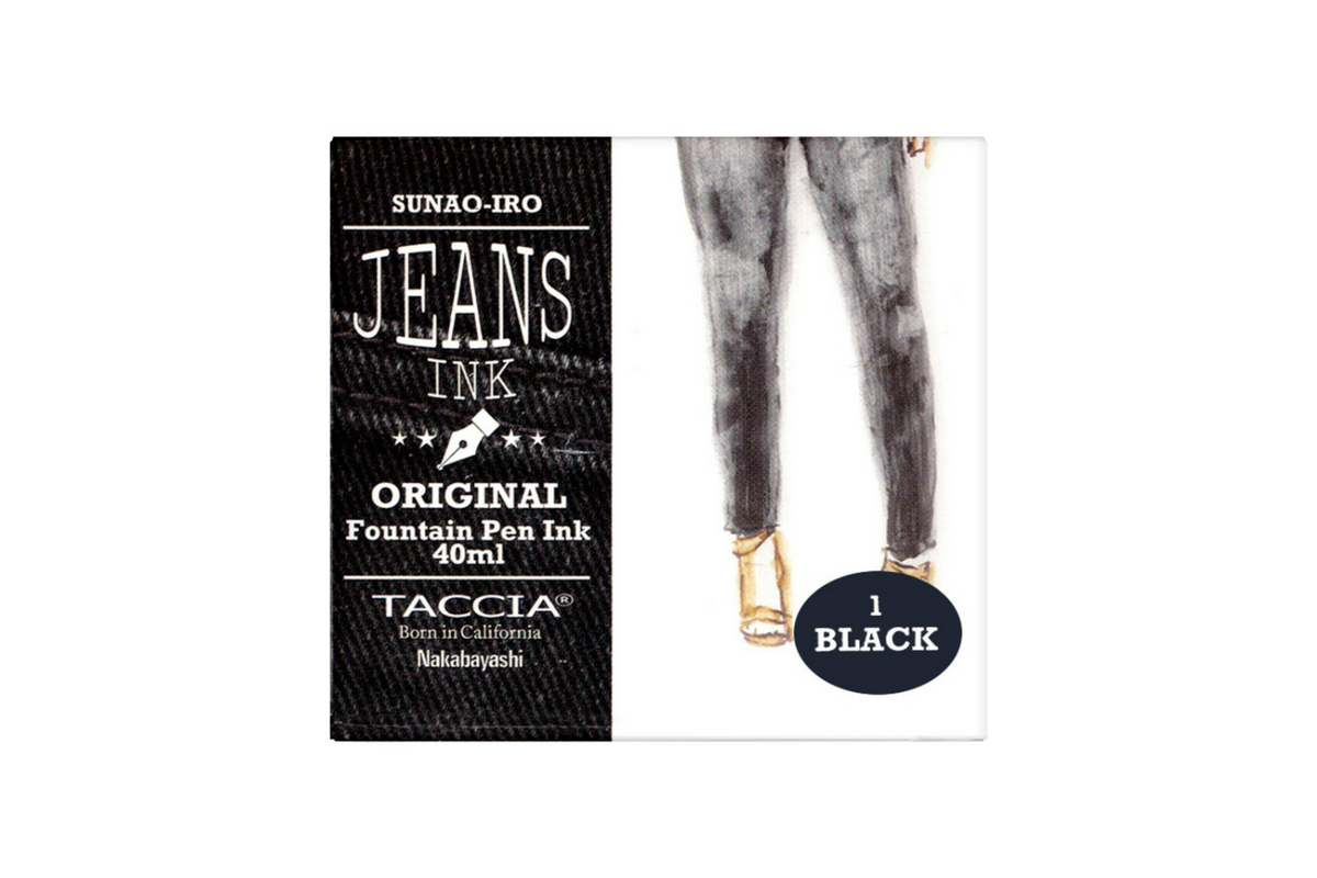 Taccia Jeans - Black - Fountain pen ink 40ml