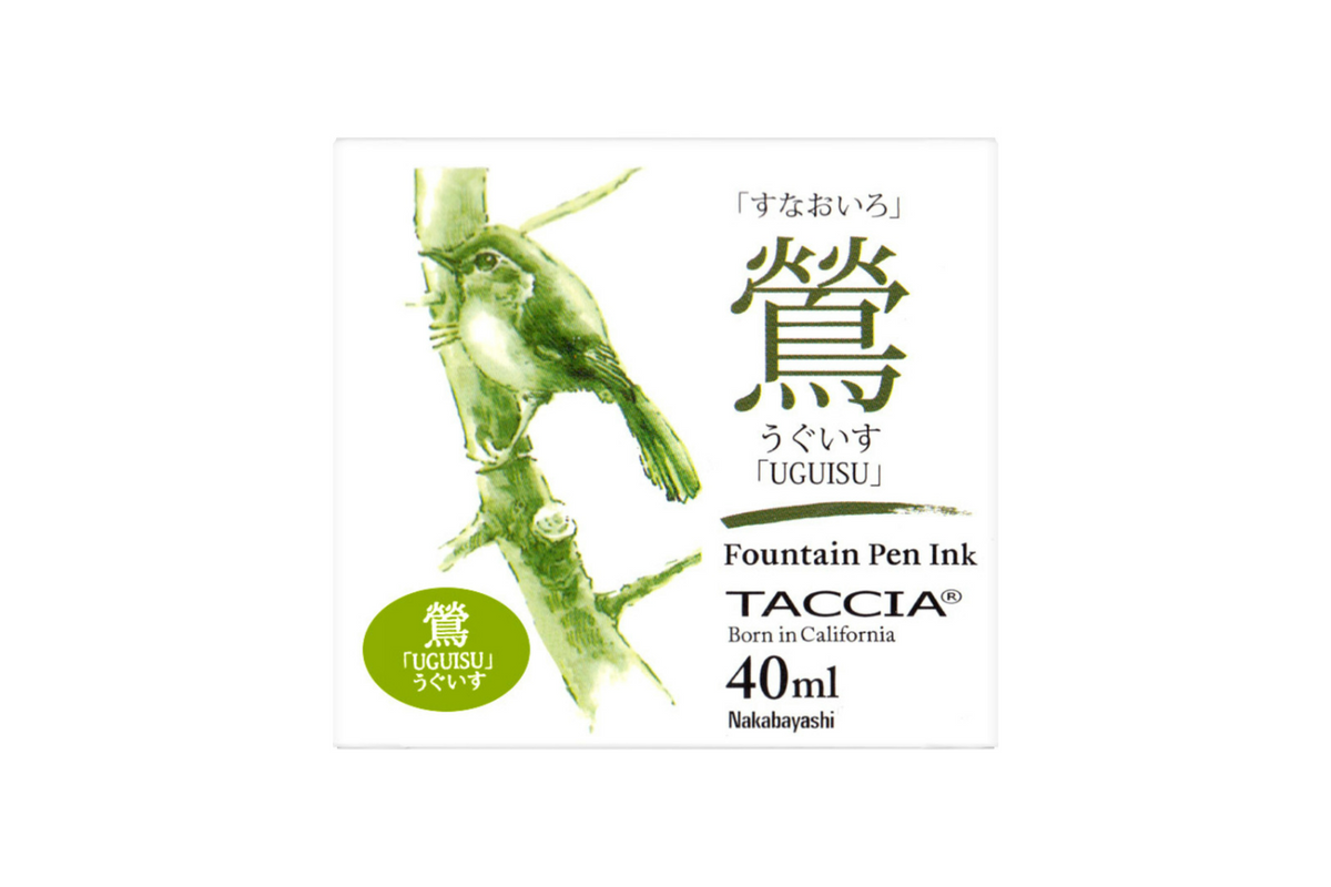 Taccia Sunaoiro - Uguisu Ink 40ml