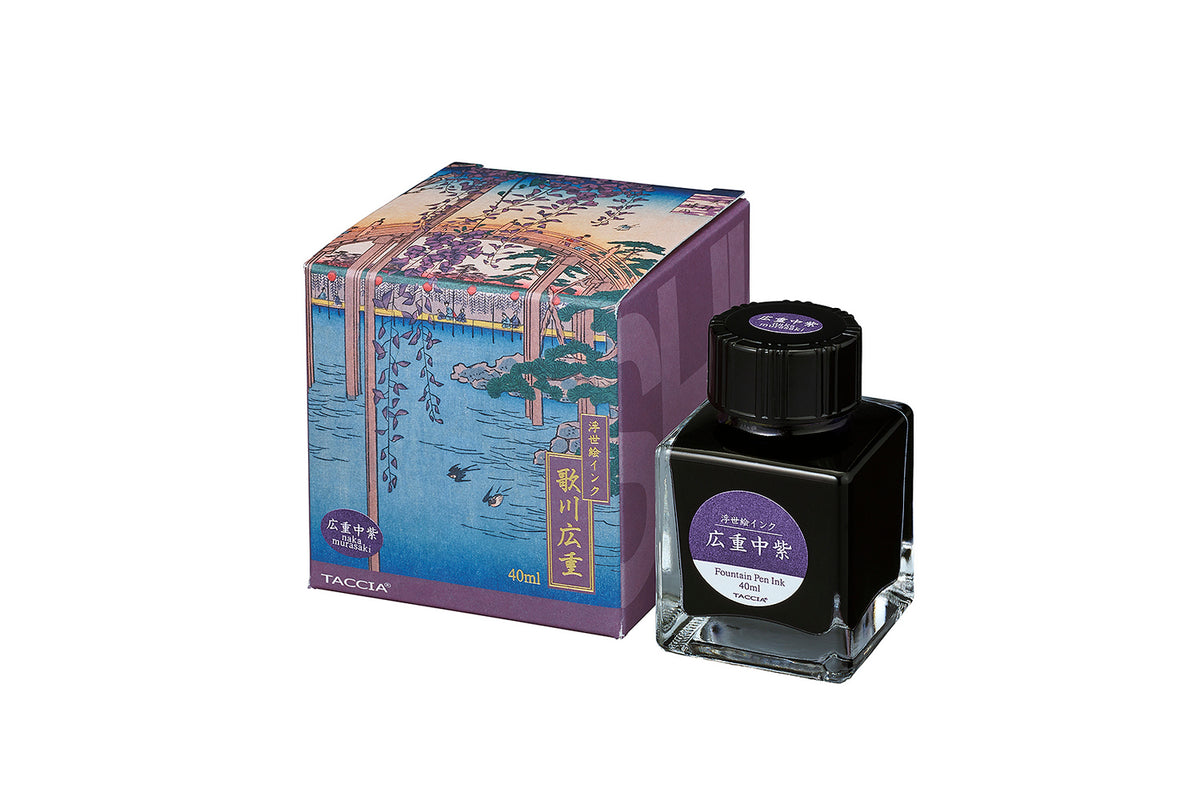 Taccia Ukiyo-e - Hiroshige Naka Murasaki Ink 40ml