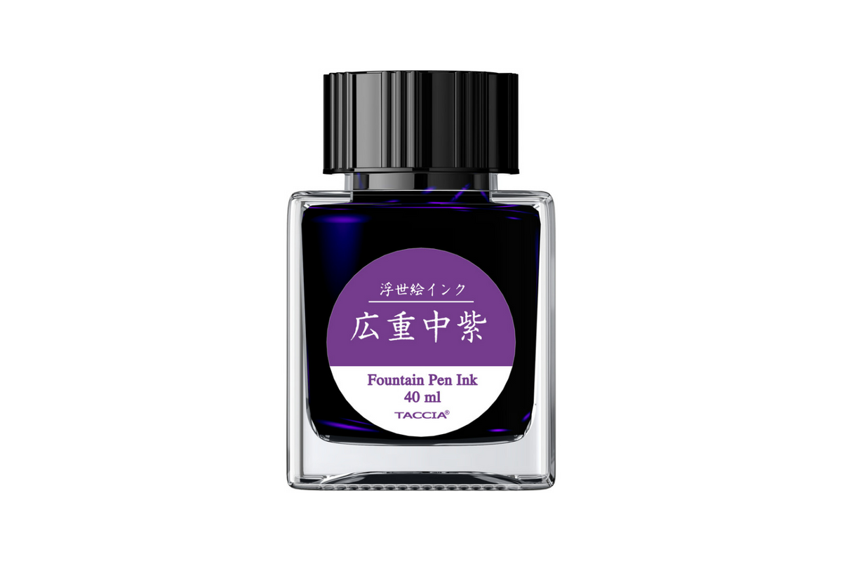 Taccia Ukiyo-e - Hiroshige Naka Murasaki Ink 40ml