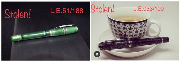 The Story of My Stolen Fountain Pens