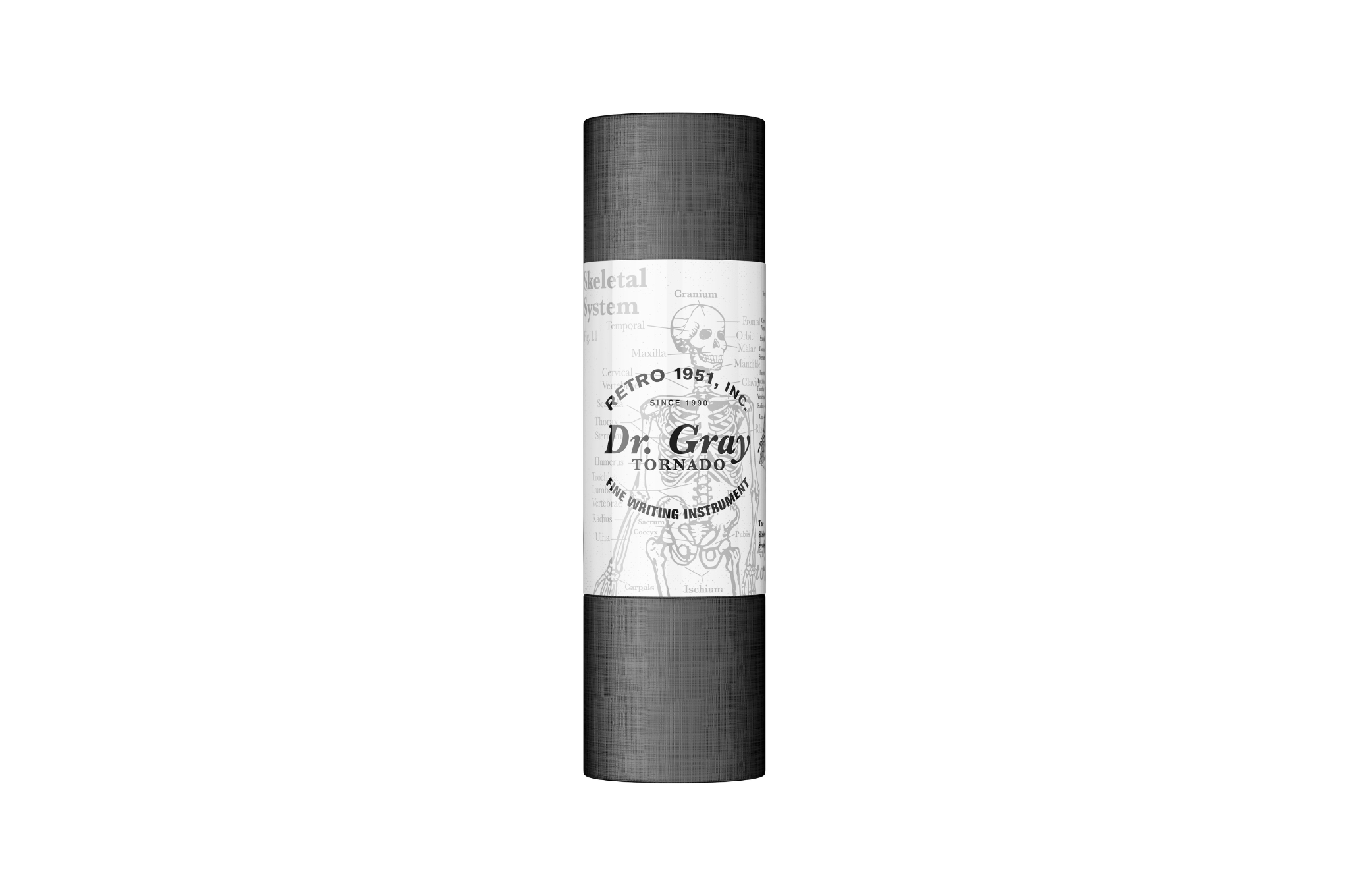 Retro 51 - Tornado Vintage Metalsmith | Roller - Dr. Gray Skeleton (Glow In The Dark) GMT