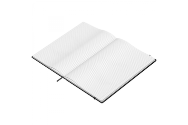 Blackwing - A4 Slate 5mm Grid Notebook Black