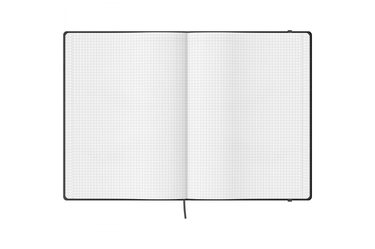 Blackwing - A4 Slate 5mm Grid Notebook Black
