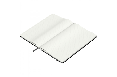 Blackwing - A5 Slate 5mm Grid Notebook Black