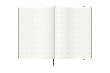 Blackwing - A5 Slate 5mm Grid Notebook Black