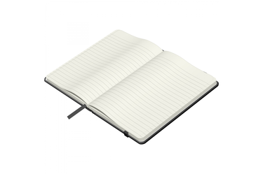 Blackwing - A6 Slate 6mm Lined Notebook Black