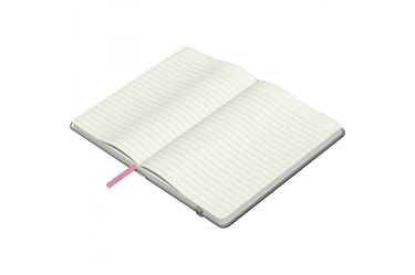 Blackwing - A6 Slate 6mm Lined Notebook Grey