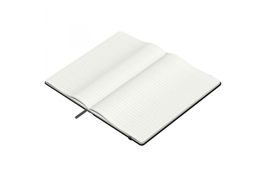 Blackwing - A5 Slate 6mm Lined Notebook Black