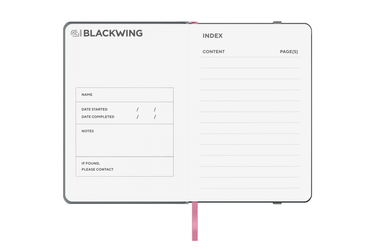Blackwing - A6 Slate Plain Notebook Grey