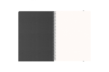 Blackwing - A4 Spiral 5mm Dot Grid Notebook Black