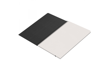 Blackwing - A4 Spiral 5mm Grid Notebook Black