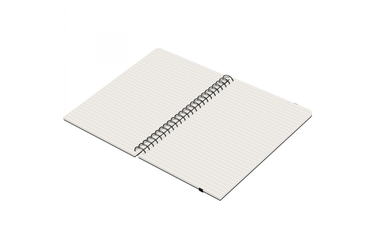 Blackwing - A5 Spiral Black 5mm Lined Notebook
