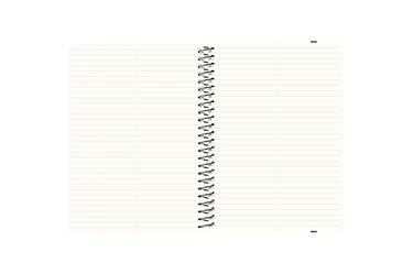 Blackwing - A5 Spiral Black 5mm Lined Notebook