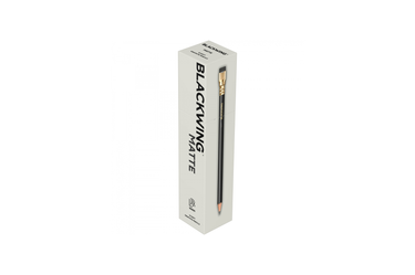 Blackwing - Matte Black Graphite Pencil Box of 12 | Soft - 3B |