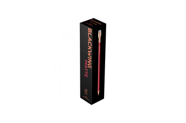 Blackwing - Matte Red Graphite Pencil Box of 12 | Soft - 3B |
