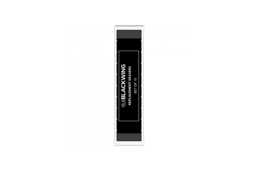 Blackwing - Mini Eraser Pencil Replacement | Black – 10 pcs |
