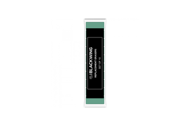 Blackwing - Mini Eraser Pencil Replacement | Vol. 710 Green – 10 pcs |