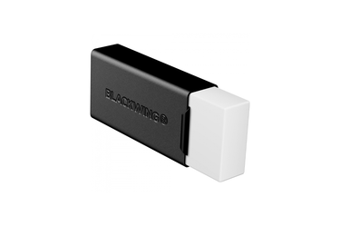 Blackwing - Soft Handheld Eraser with Holder | Black