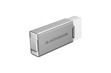 Blackwing - Soft Handheld Eraser with Holder | Grey