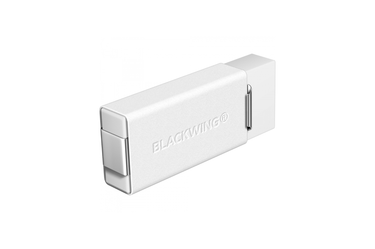 Blackwing - Soft Handheld Eraser with Holder | White