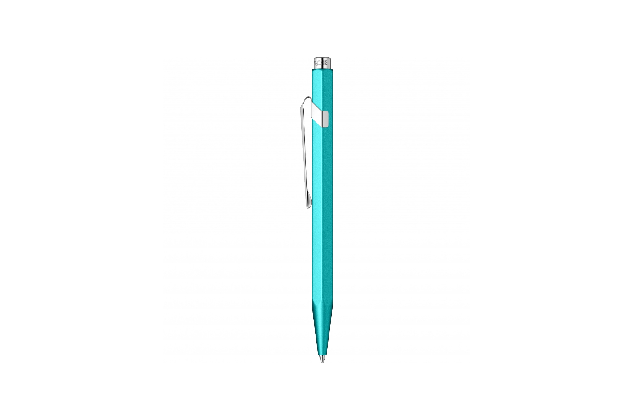 Caran d'Ache - 849 Colormat X-Line Ballpoint Pen | Turquoise CT