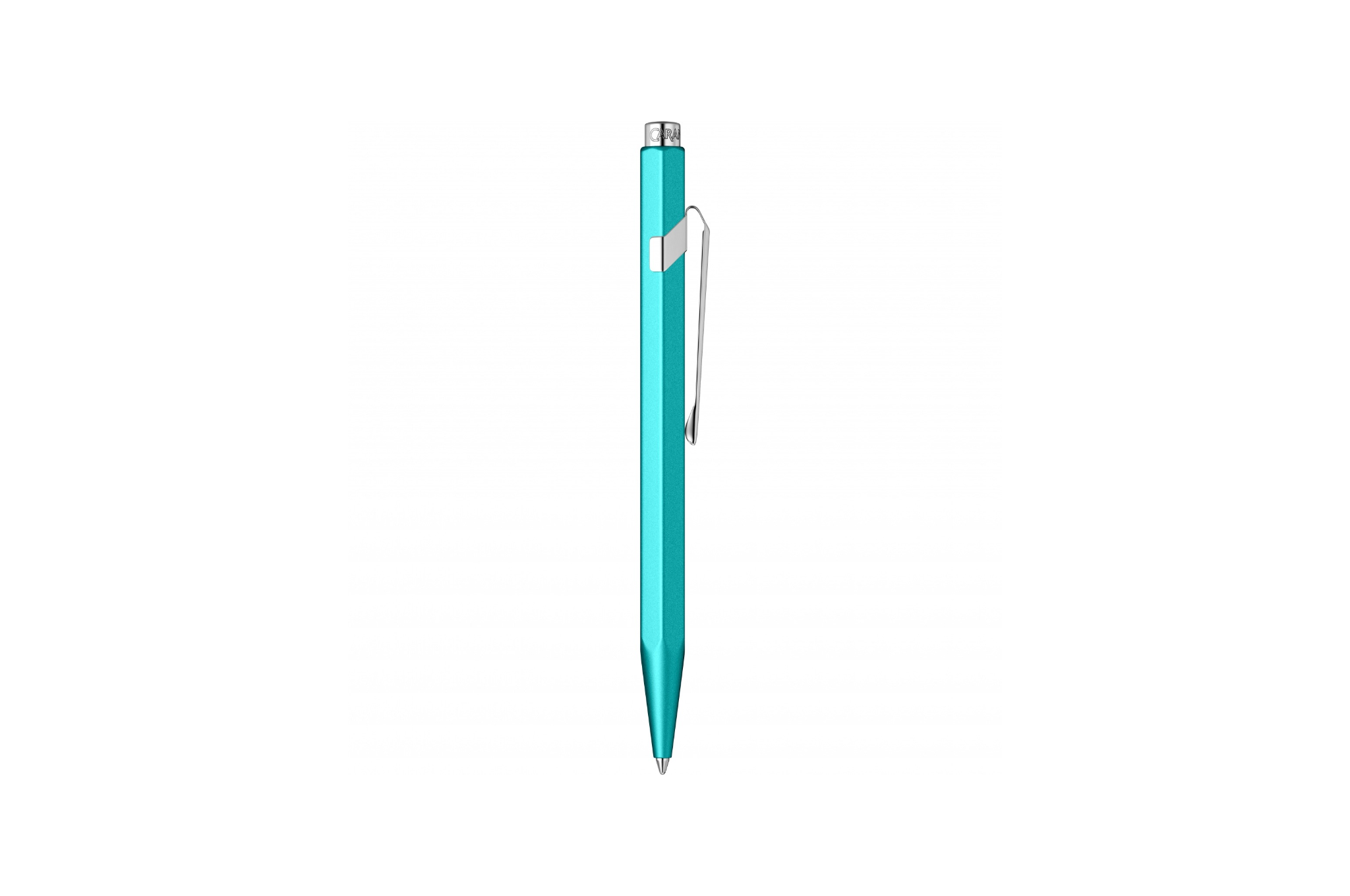 Caran d'Ache - 849 Colormat X-Line Ballpoint Pen | Turquoise CT