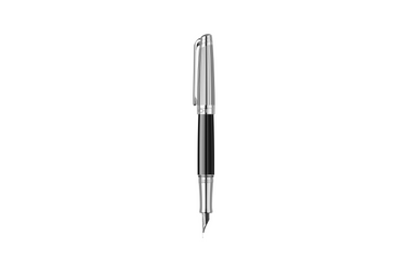 Caran d'Ache - Leman | Bicolor Black - Silver Trim |