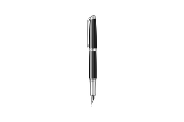 Caran d'Ache - Leman | Ebony Black - Silver Trim |