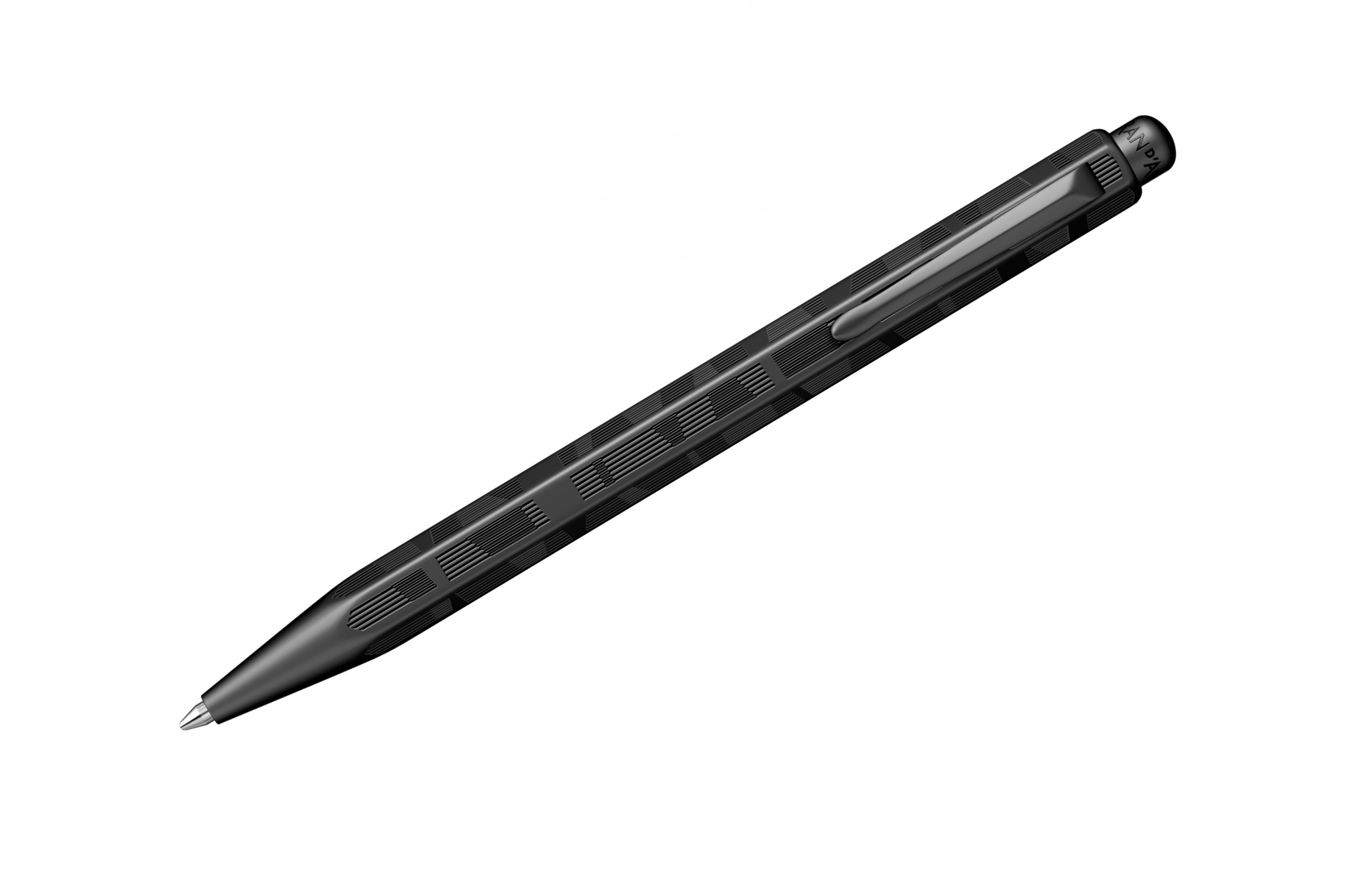 Caran d'Ache - Ecridor Ballpoint Pen | Black Line - Black Trim |
