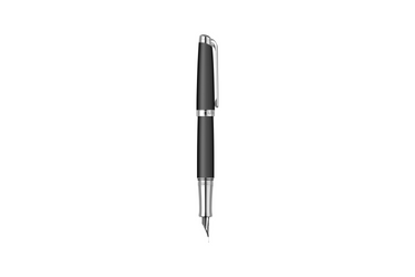 Caran d'Ache - Leman | Matte Black - Silver Trim |