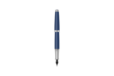 Caran d'Ache - Leman | Matte Blue - Silver Trim |