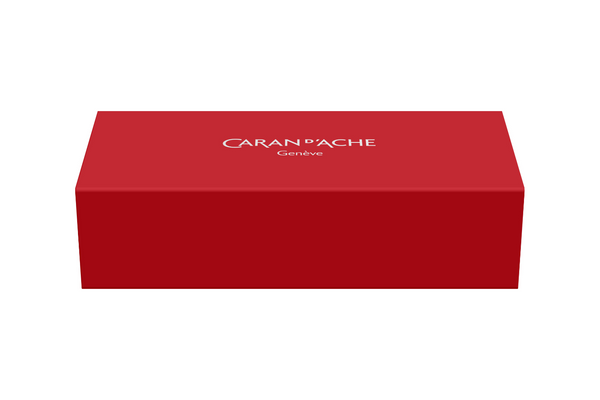 Caran d'Ache - Leman | Scarlet Red - Silver Trim |